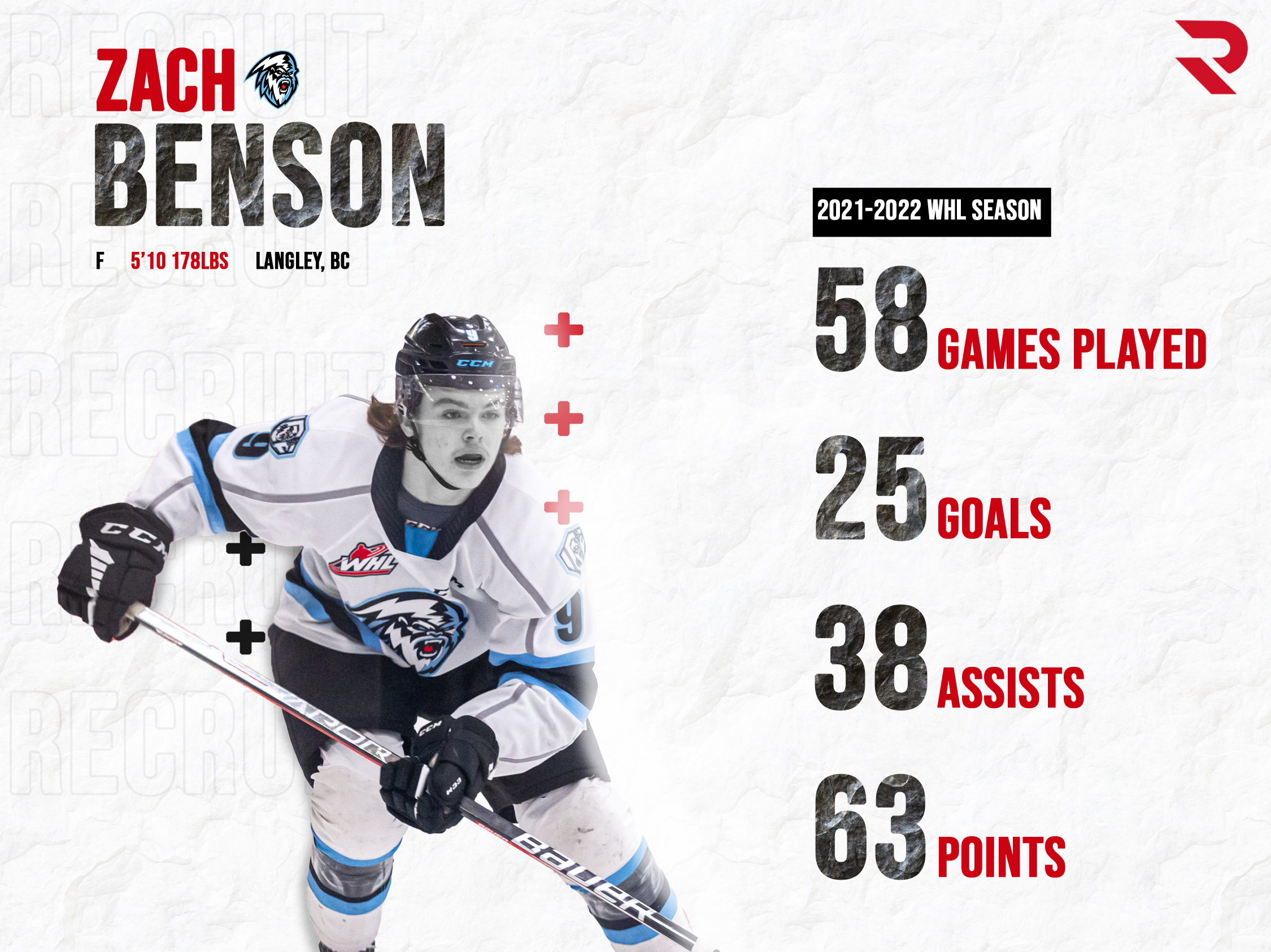 Zach Benson Player Profile